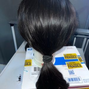 Frontal lace wig 16 inches transparent hd lace